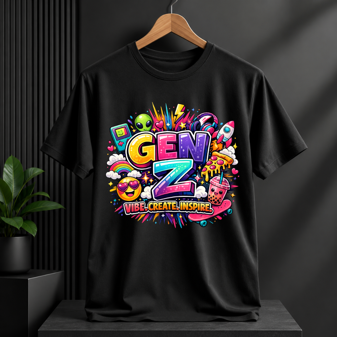 GEN Z VIBE CREATE INSPIRE T-SHIRT