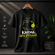 KARMA HITS DIFFERENT T-SHIRT