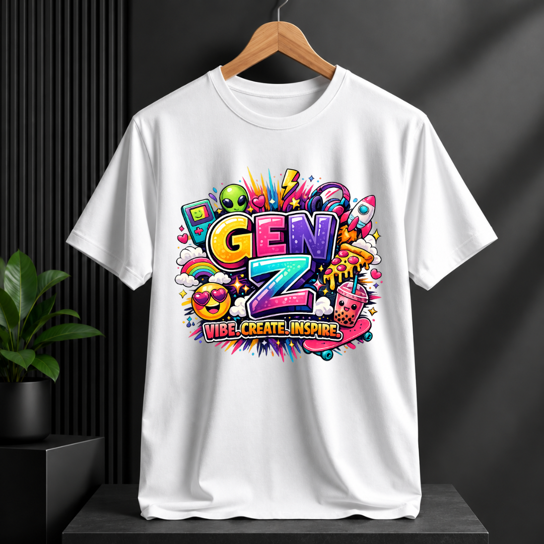 GEN Z VIBE CREATE INSPIRE T-SHIRT